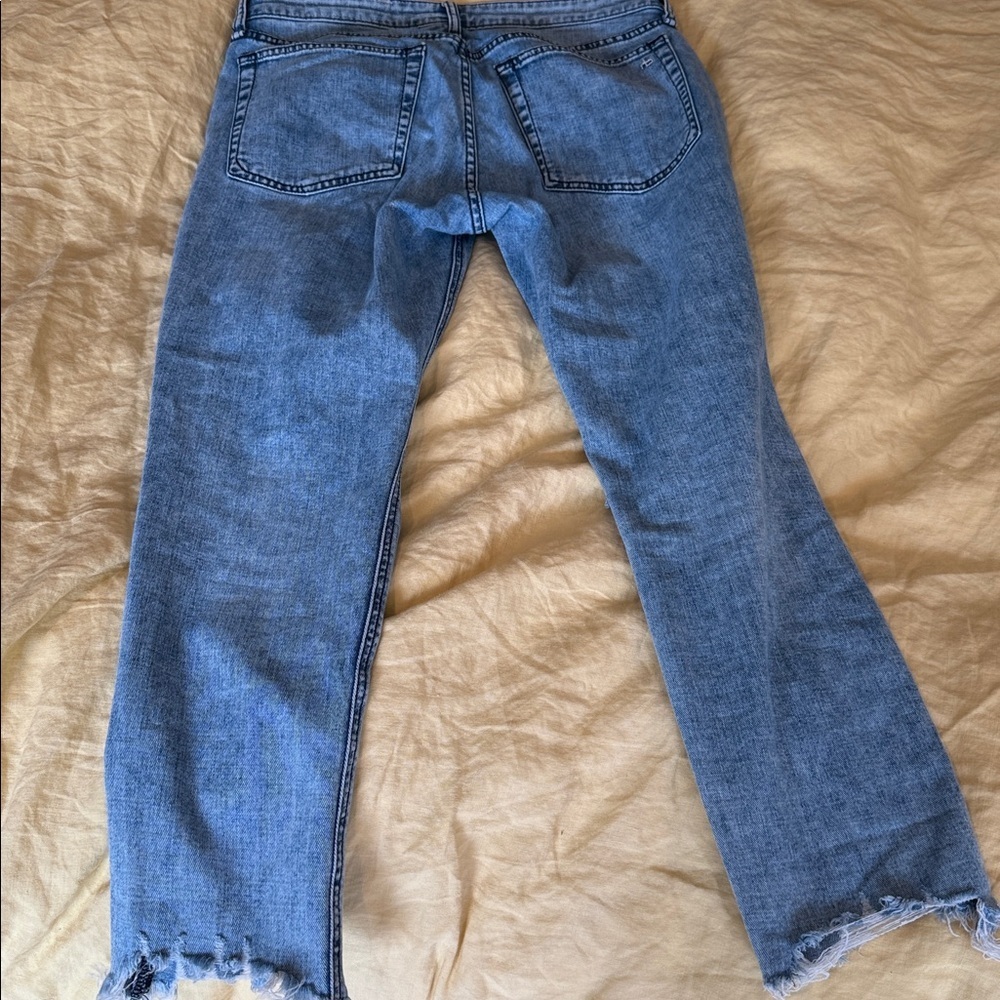 rag & bone DRE Low Rise Slim Boyfriend Jeans Light Wash 29 - Picture 3 of 9